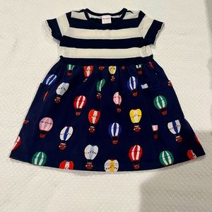 Hanna Andersson short sleeved pocket dress. 4 years.